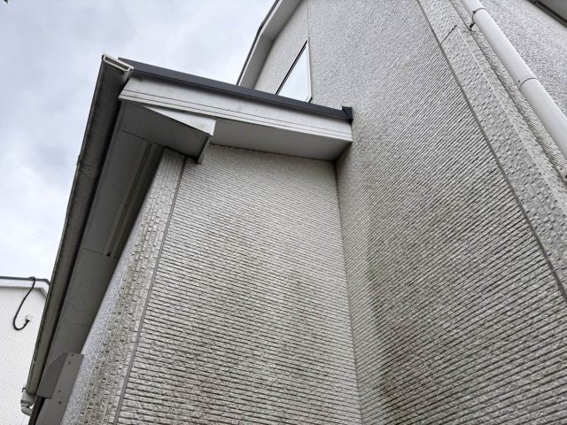 太宰府市の黒ずんだ外壁