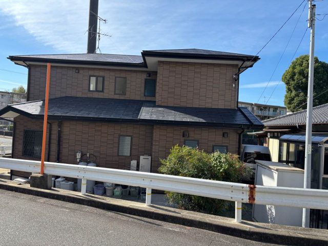 志免町の屋根葺き替え検討中の戸建て
