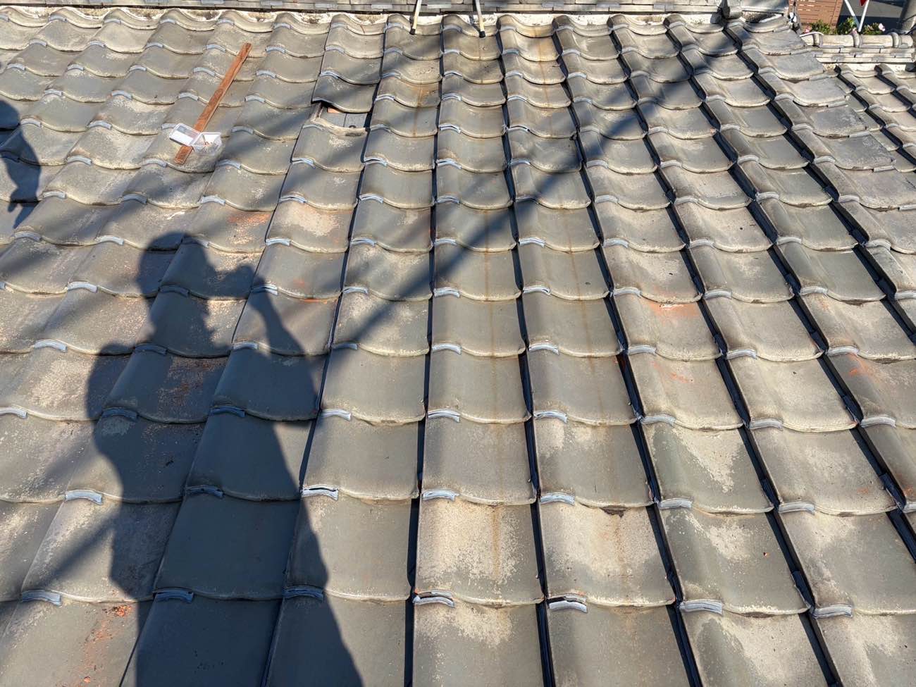 部分葺き直し工事、福岡市早良区