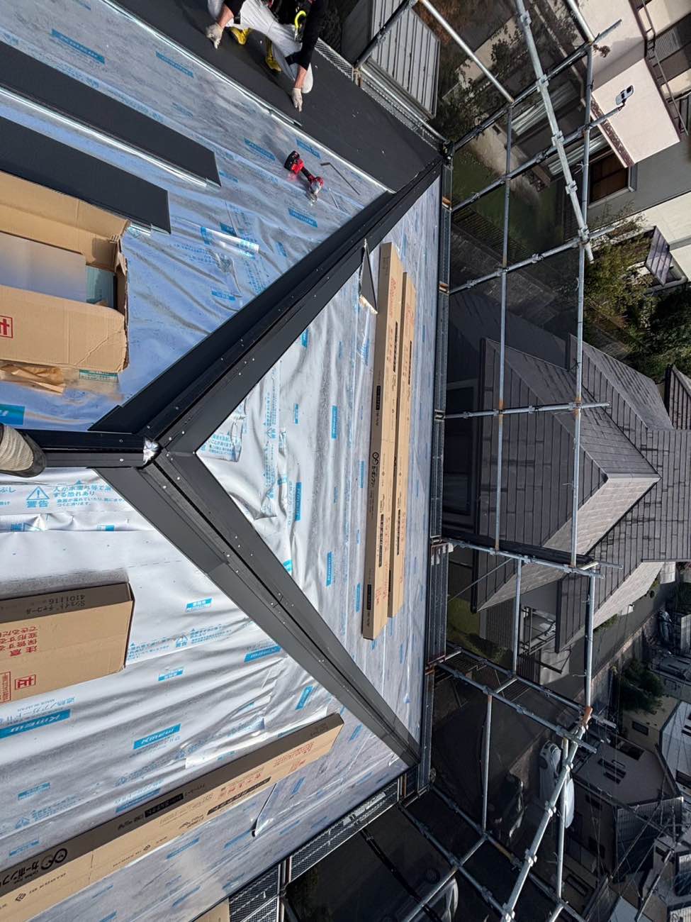 遮熱ノアガード施工