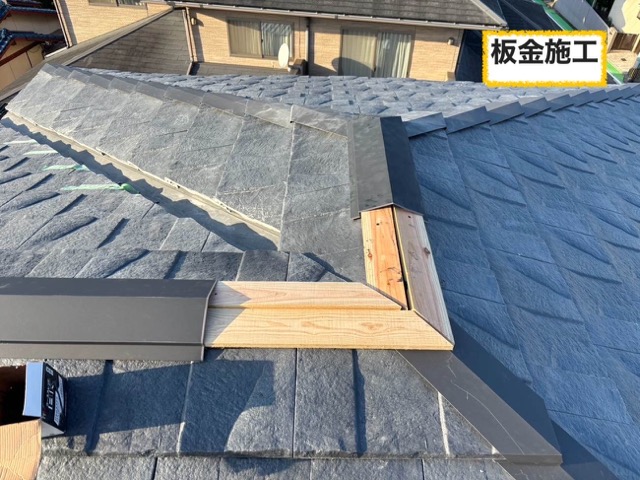 福岡市の屋根工事、ルーガ、葺き替え工事