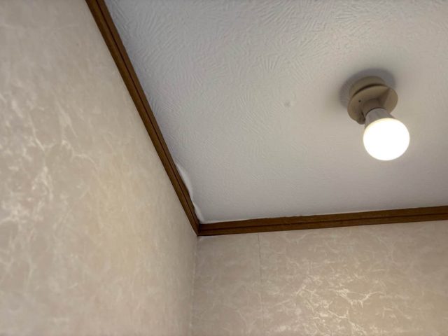 大野城市で雨漏りした天井