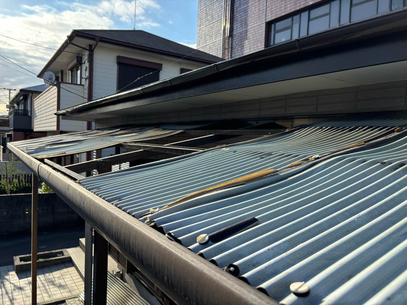 ベランダ屋根