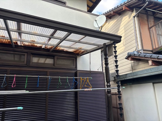 福岡市のベランダ屋根工事88,000円