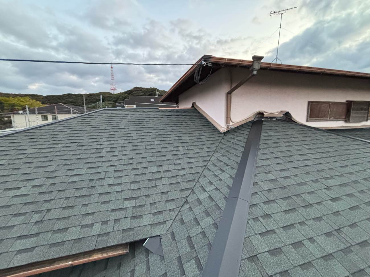 糸島市のオークリッジスーパーを採用した屋根リフォーム