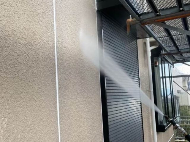 福岡市西区の外壁洗浄