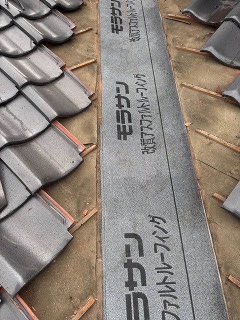 新規防水シート施工