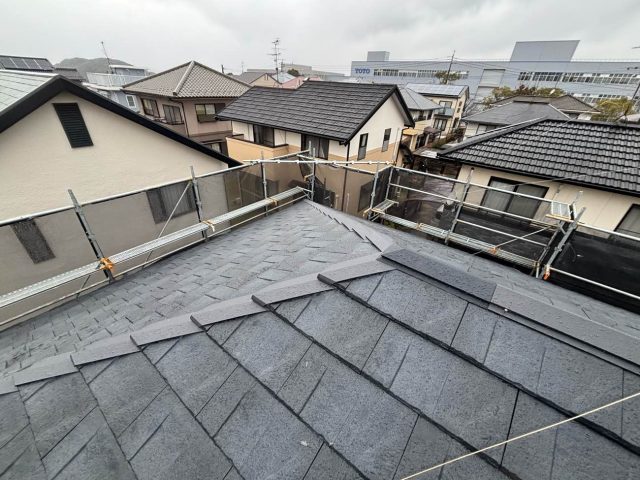 糸島市の屋根カバー工事完了