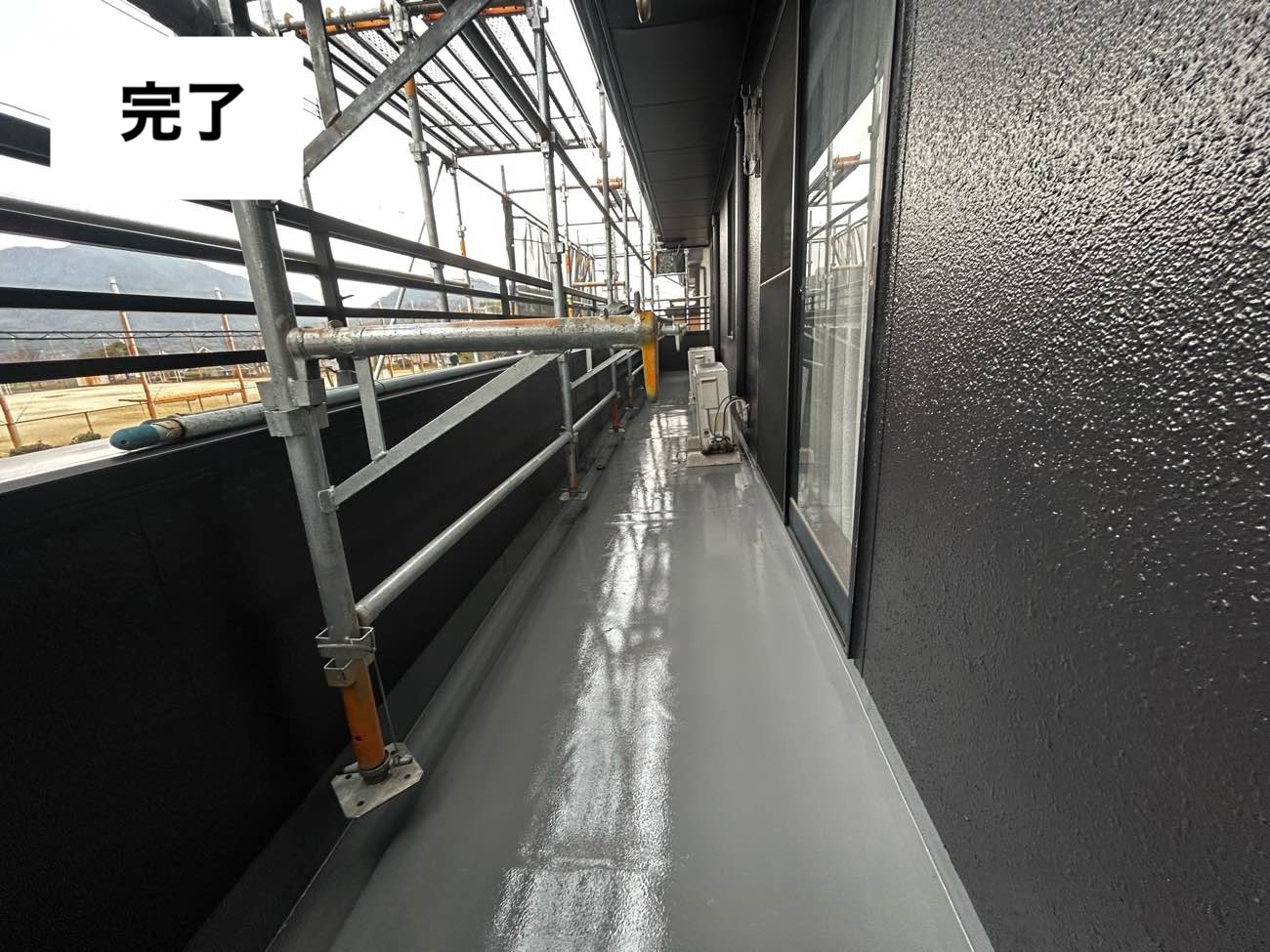 福岡市屋根リフォーム、ベランダ防水工事、ウレタン防水工事