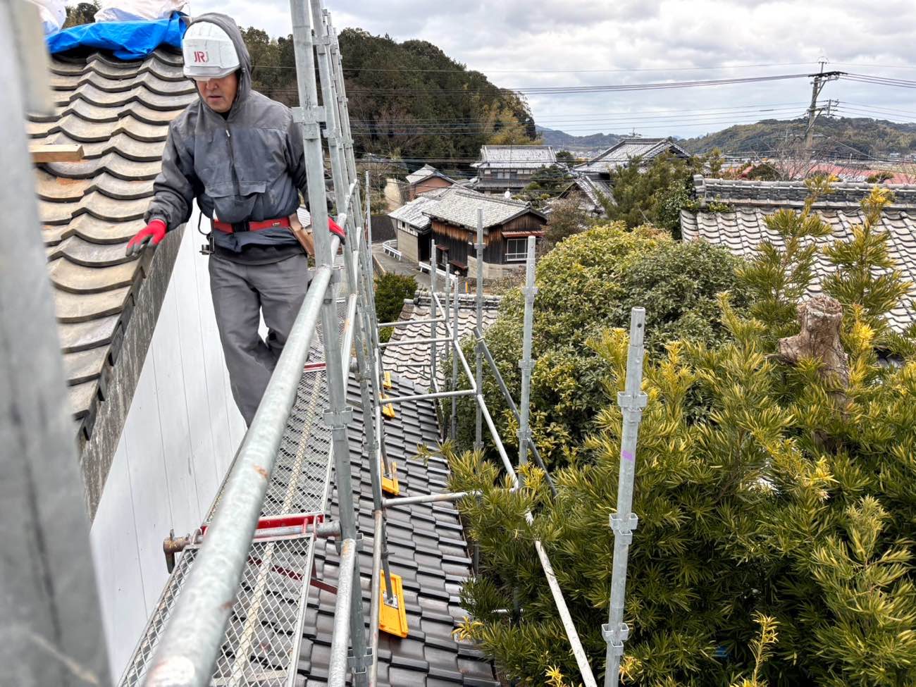 糸島市物件、屋根工事、施工事例、施工金額、瓦屋根