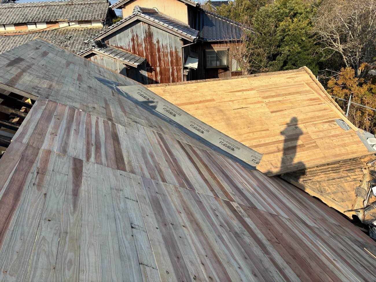 糸島市物件、屋根工事、屋根葺き替え