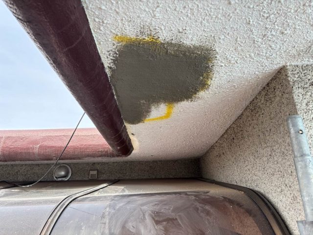 筑紫野市の補修が必要な軒天