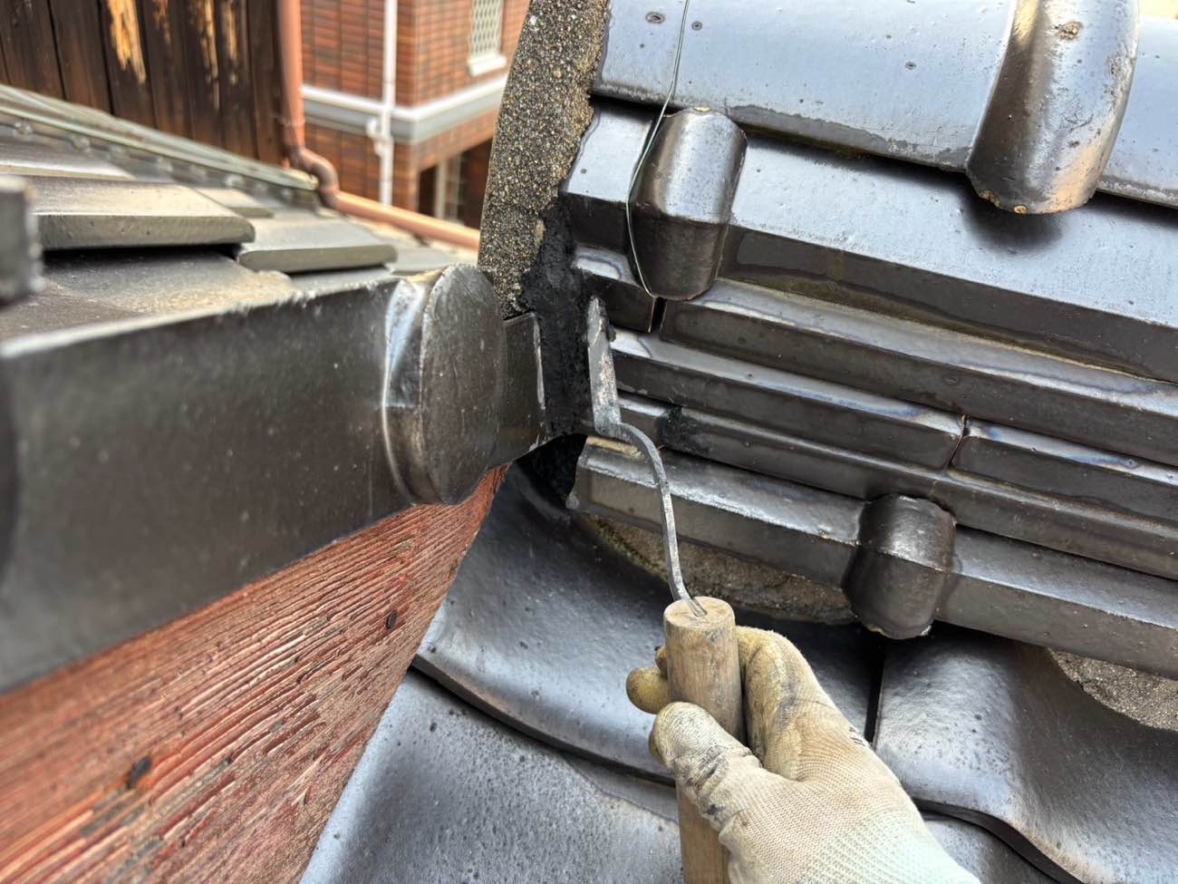 福岡市西区瓦屋根修繕工事