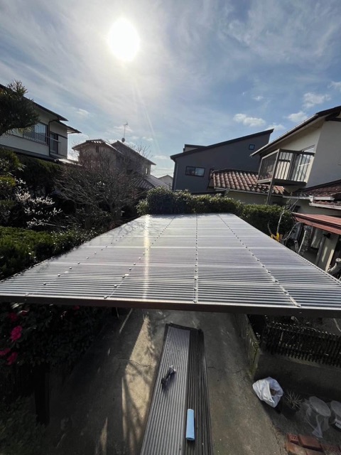 カーポート交換工事
