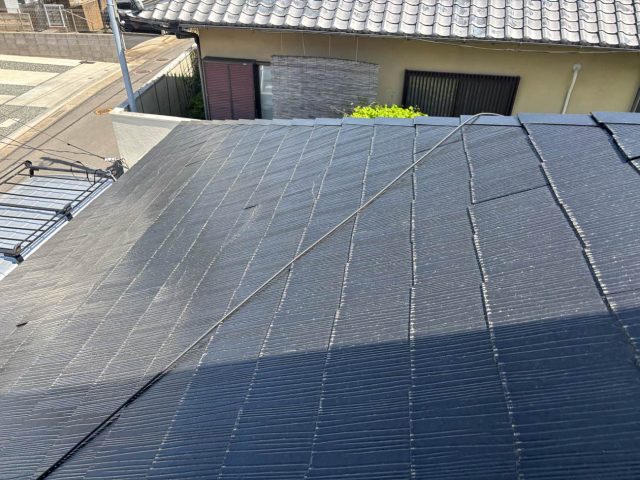 福岡市早良区でカバー工法を実施する下屋