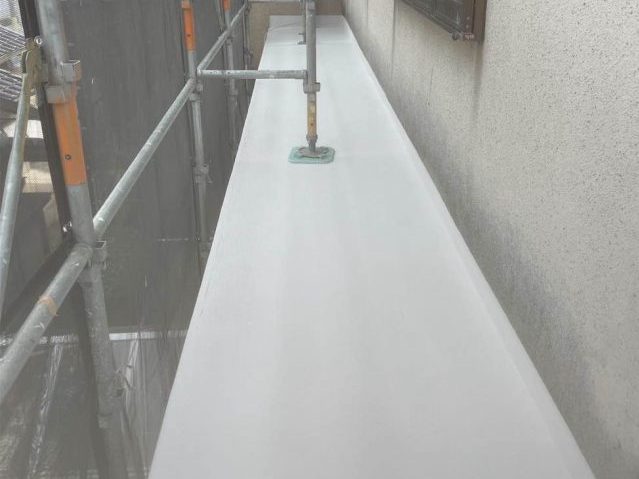 筑紫野市のウレタン塗膜防水工事完了