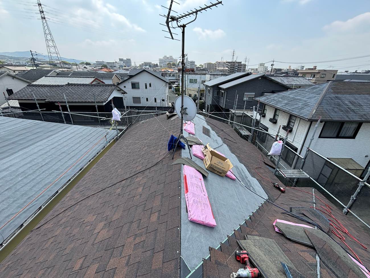 オークリッジスーパー施工