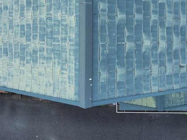 福岡市西区の棟板金の経年劣化