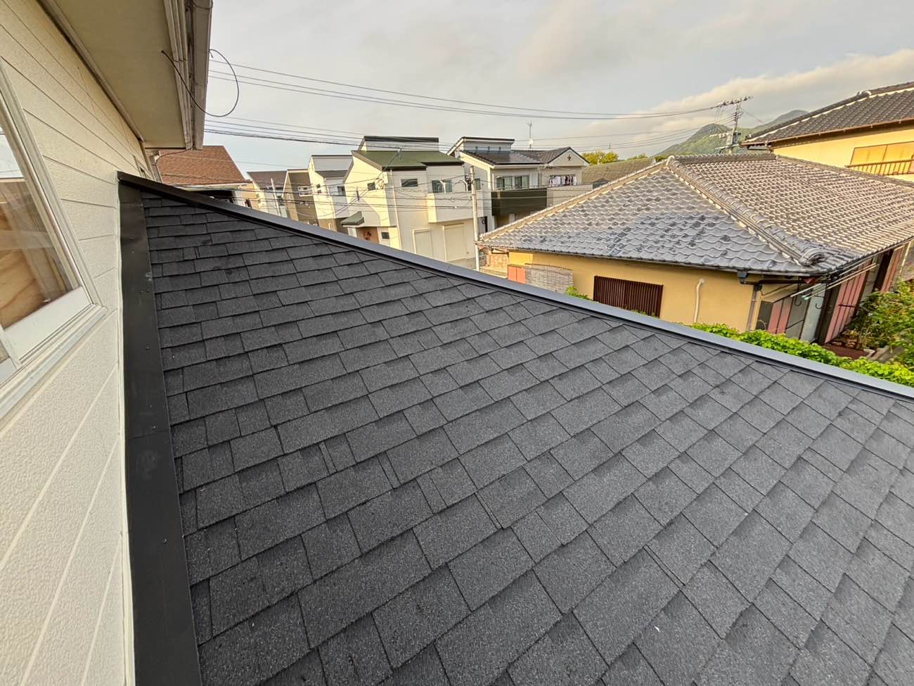 屋根カバー完了