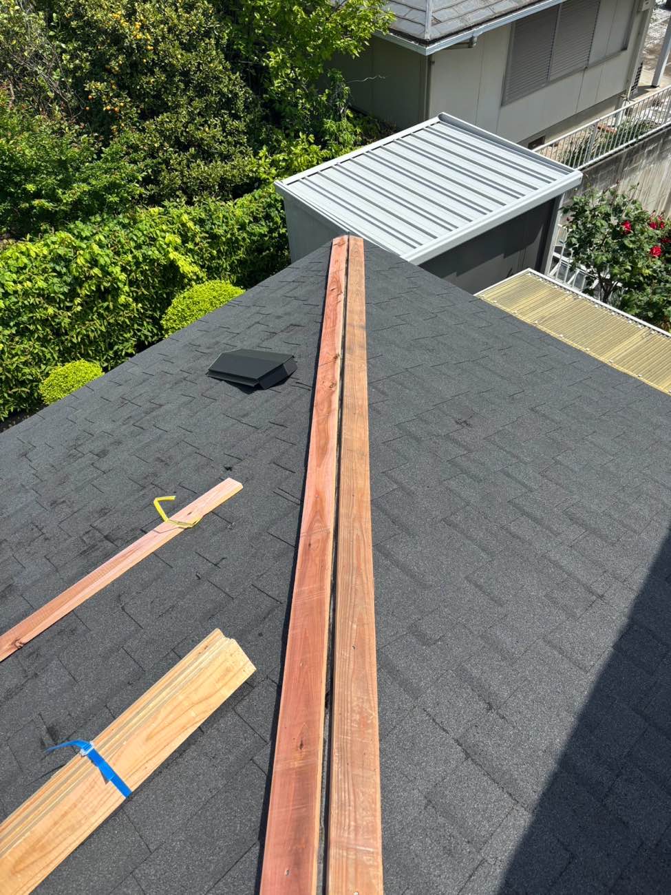 板金の取り付け