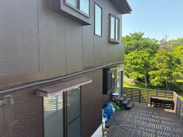 福岡市南区で劣化が確認された外壁