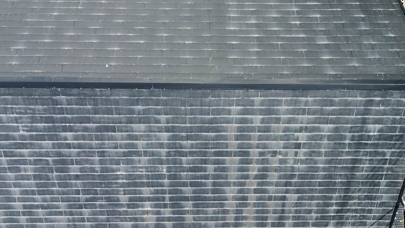 コロニアル屋根の劣化