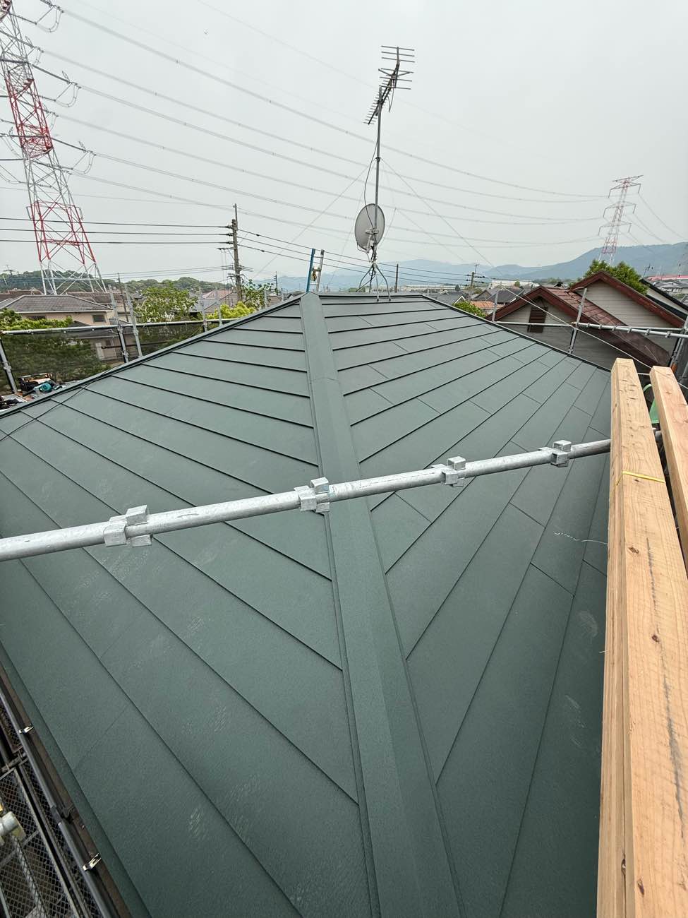 スーパーガルテクト、屋根カバー