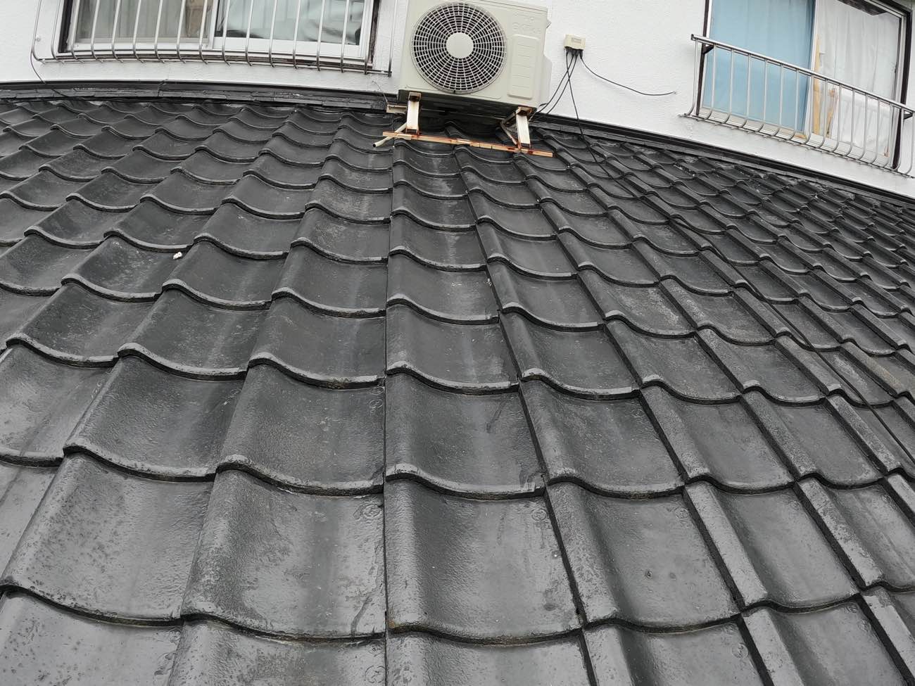 セメント瓦の葺き替え工事