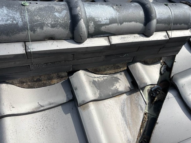 漆喰の補修工事完了