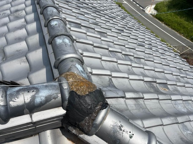 漆喰補修工事完了