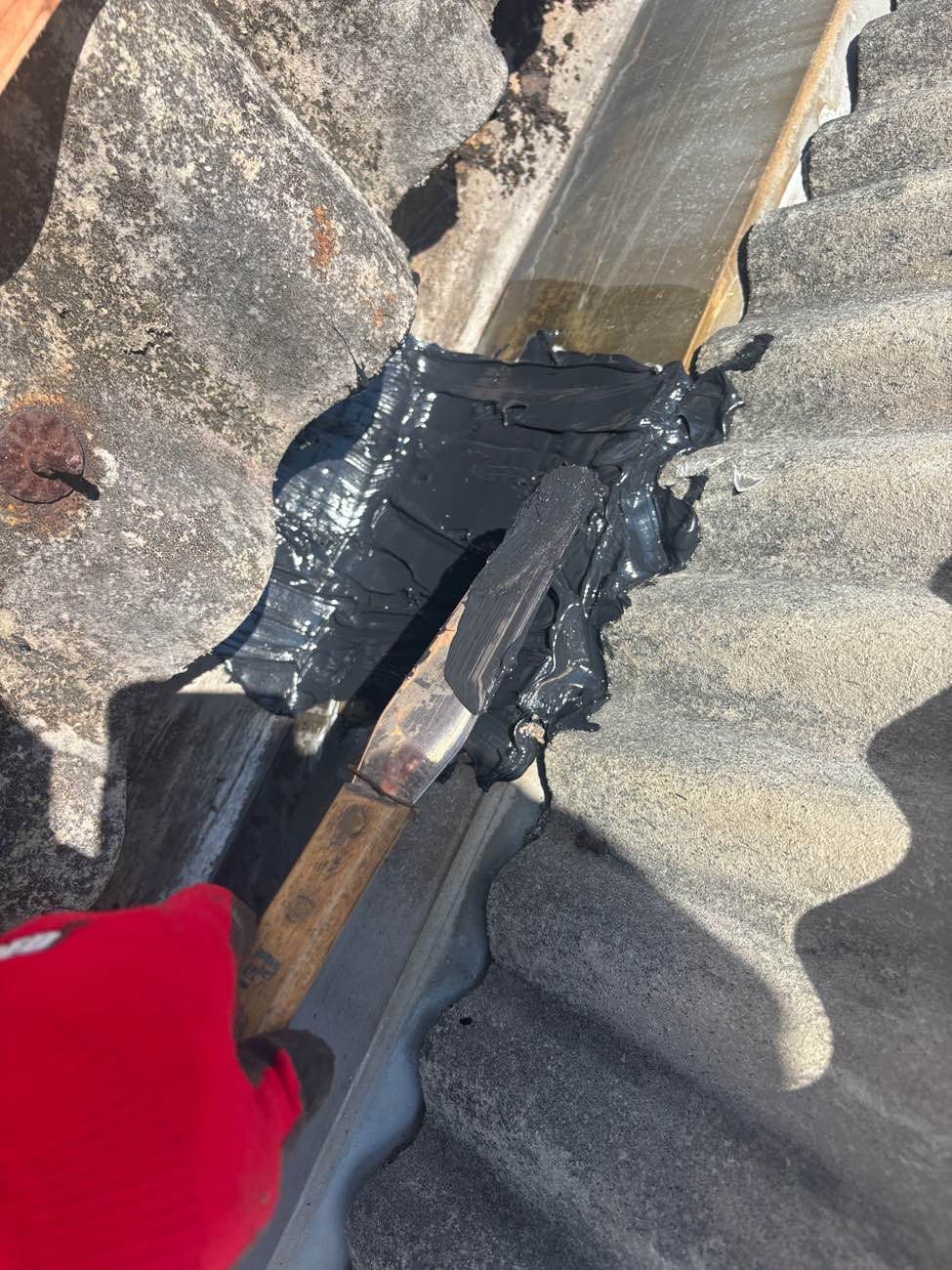 谷板金周りの補修