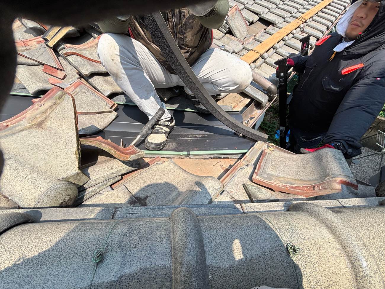 筑紫野市の雨漏り工事