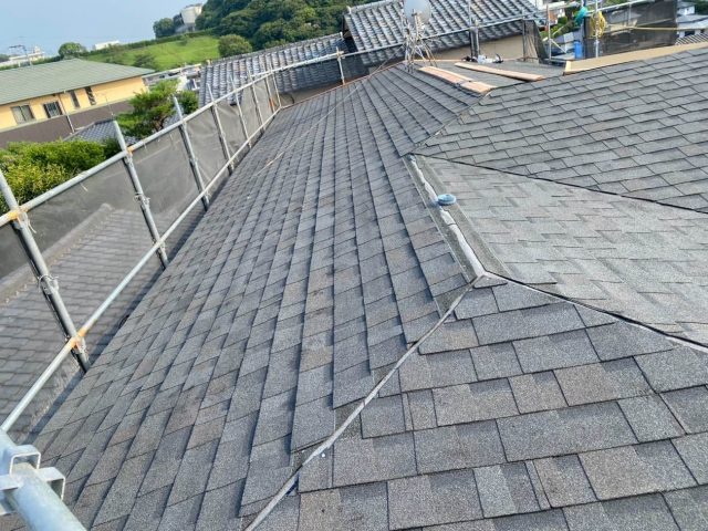 福岡市南区でオークリッジスーパーを使ったカバー工法