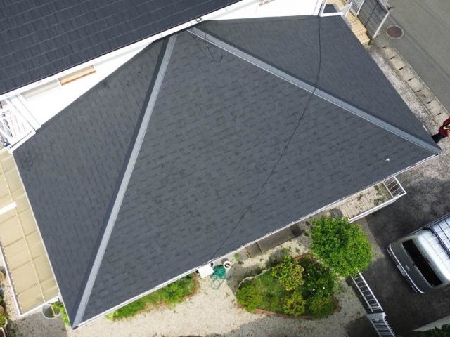 福岡市早良区のカバー工事完了写真