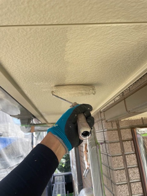 軒天井塗り替え