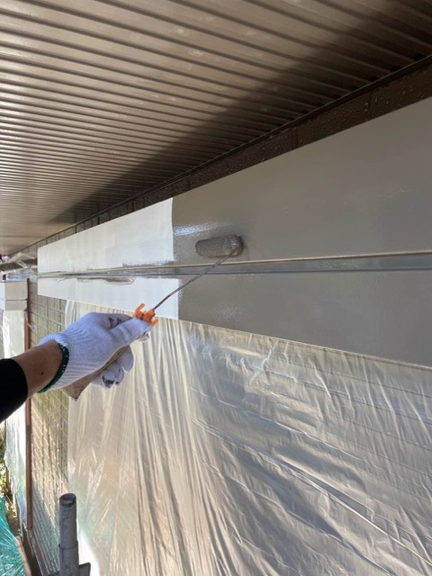 シャッターボックス塗り替え