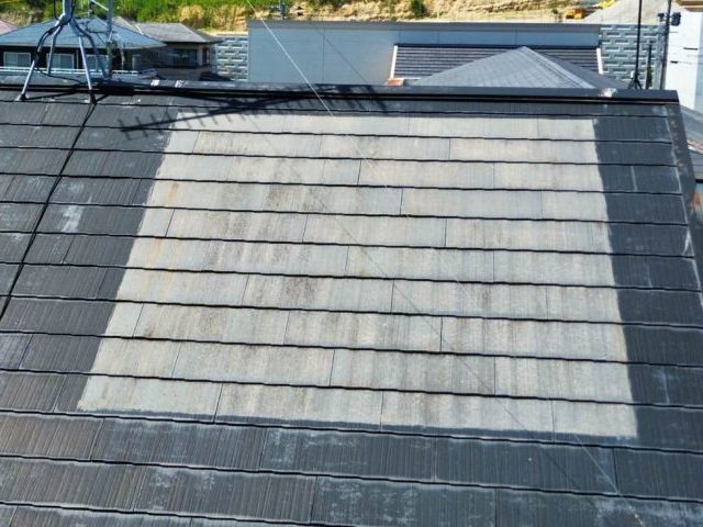 福岡市東区で確認されたスレートの経年劣化