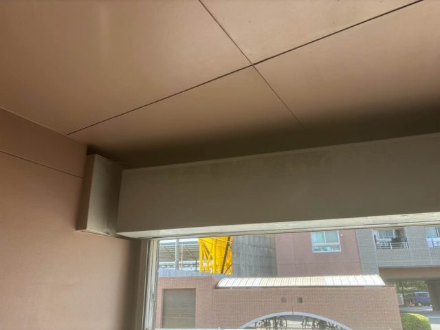 福岡市博多区で雨漏り補修を終えた事務所の天井