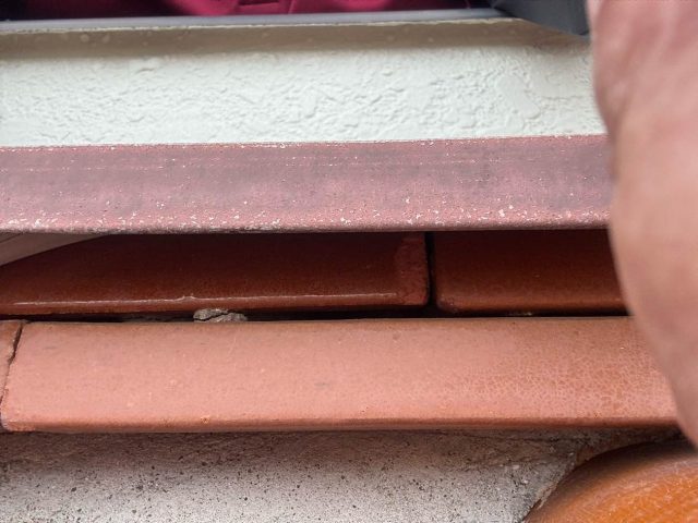 福岡市南区の板金内部のパッキンの破損