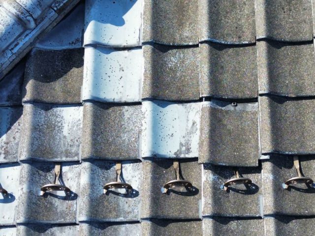 福岡市早良区の瓦のズレと劣化