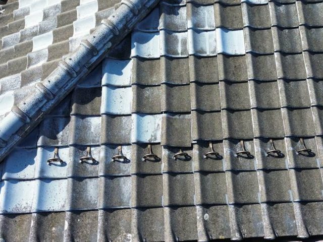 福岡市早良区の瓦の拡大写真