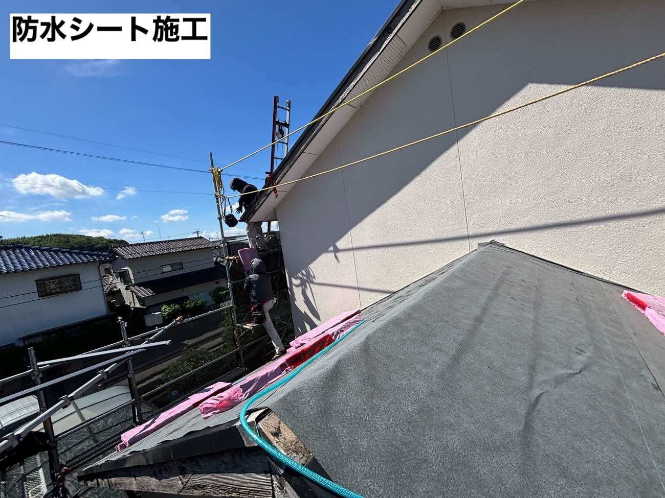 福岡市東区の屋根カバー工法