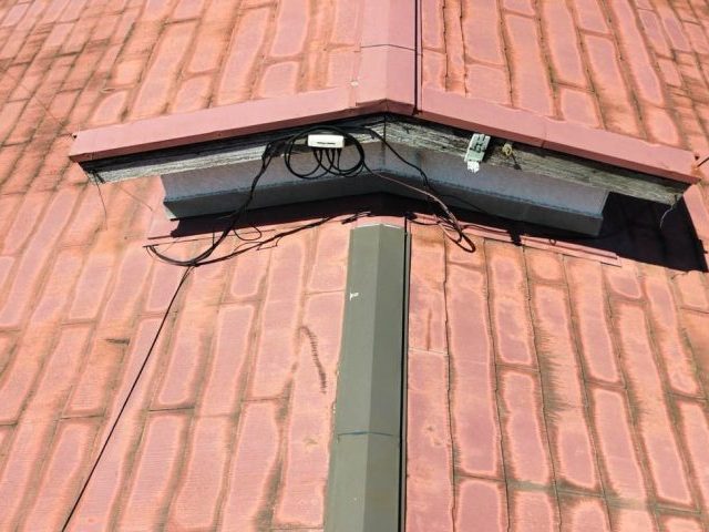 福岡市東区のスレート屋根の雨漏り点検