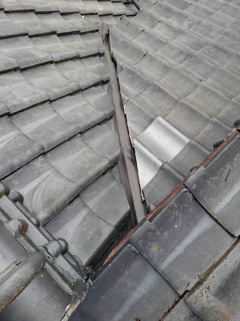 谷板金工事完了