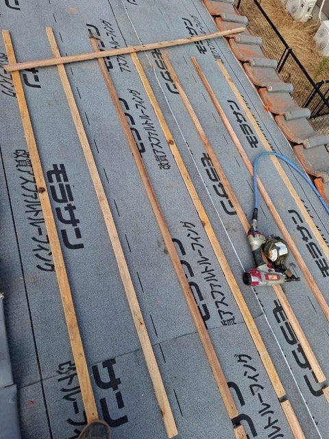 福岡市東区の雨漏り工事、葺き直し工事