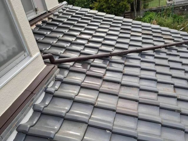 福岡市東区で葺き直し工事完了