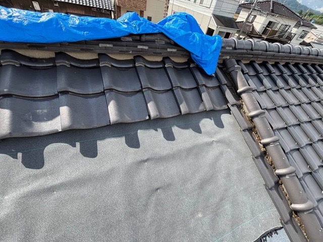 防水シート施工、雨漏り工事、福岡市