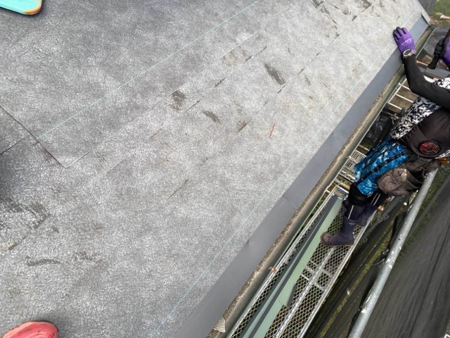 防水シート施工、筑紫野市屋根リフォーム