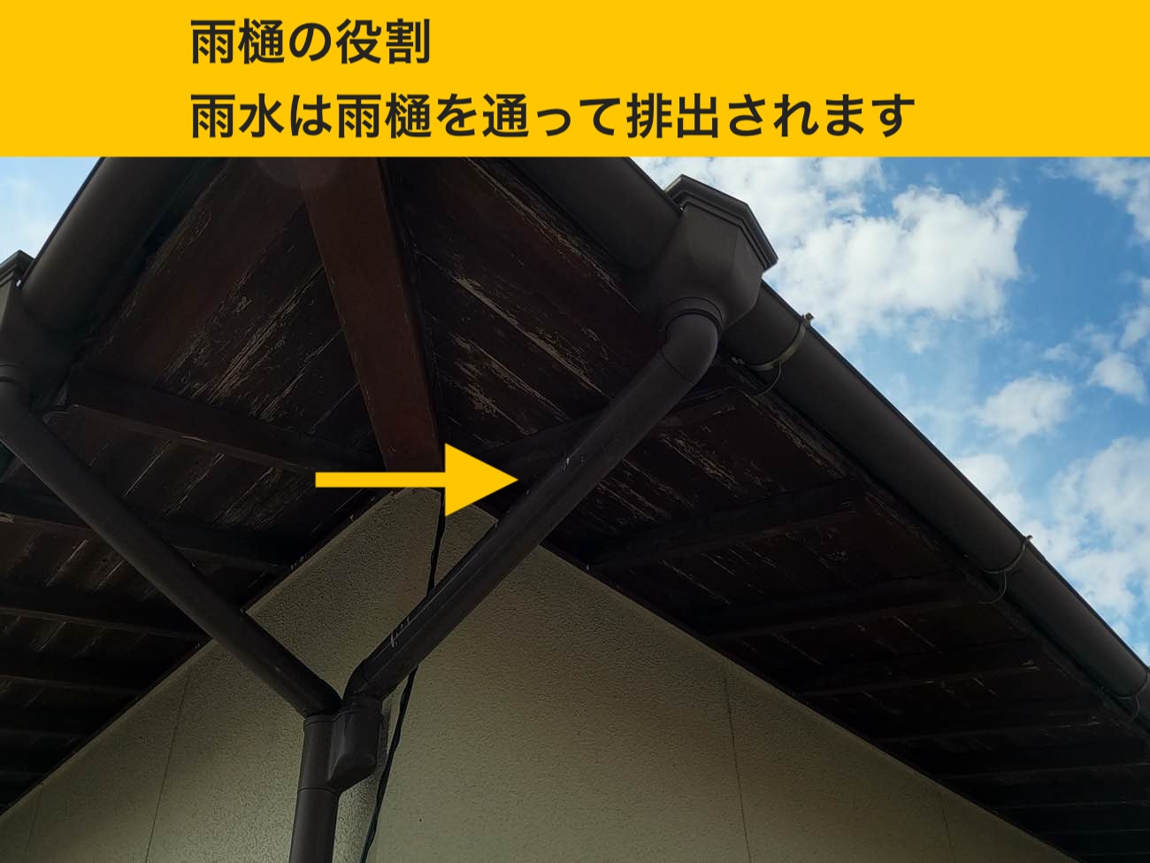 糸島市の雨樋工事、雨樋修理、街の屋根やさん福岡西店