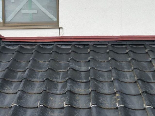 福岡市西区の壁際板金の劣化